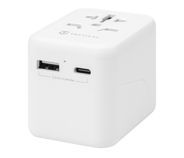 Tactical PTP Travel Adapter White - 1514567 - zdjęcie 3